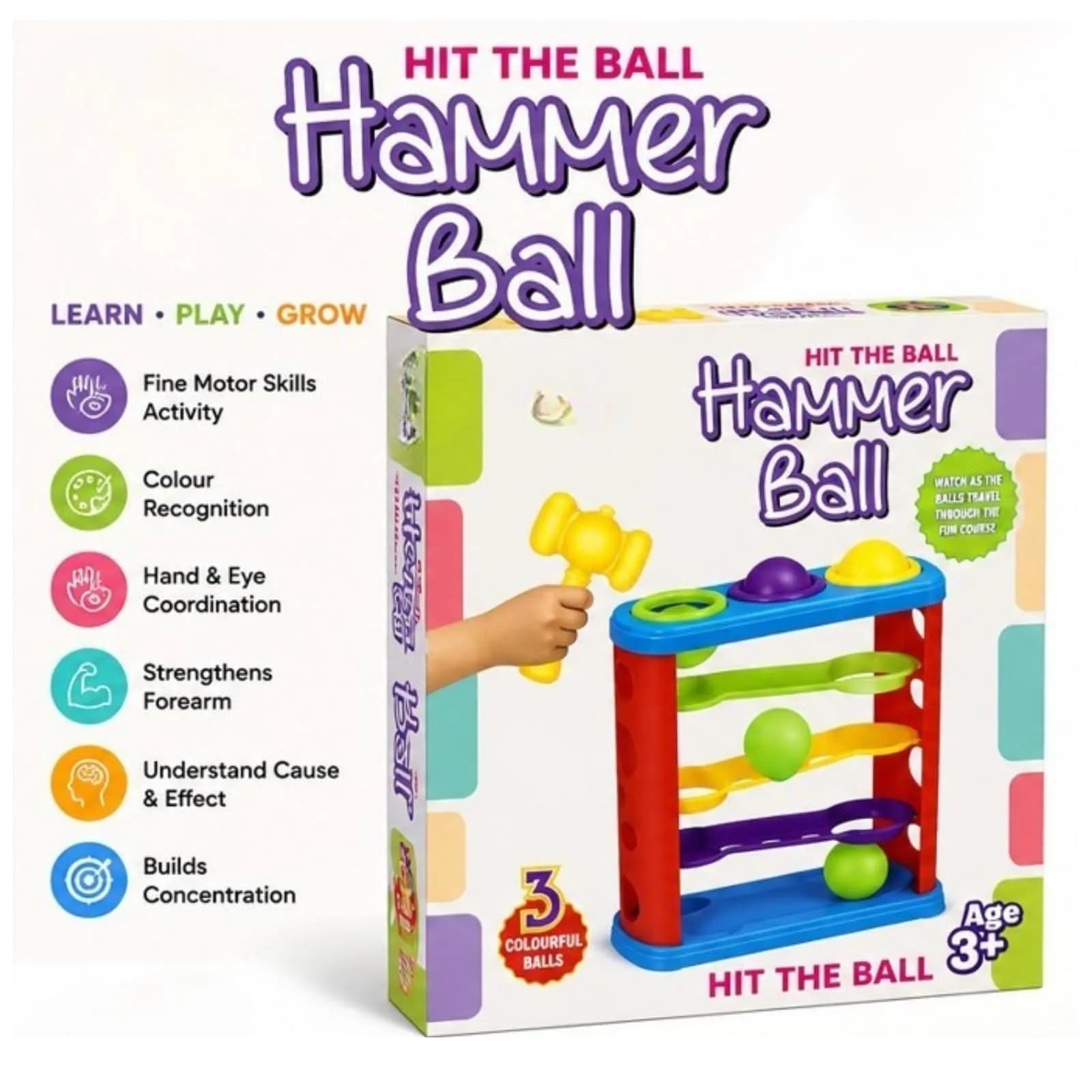 hammer ball kids toy