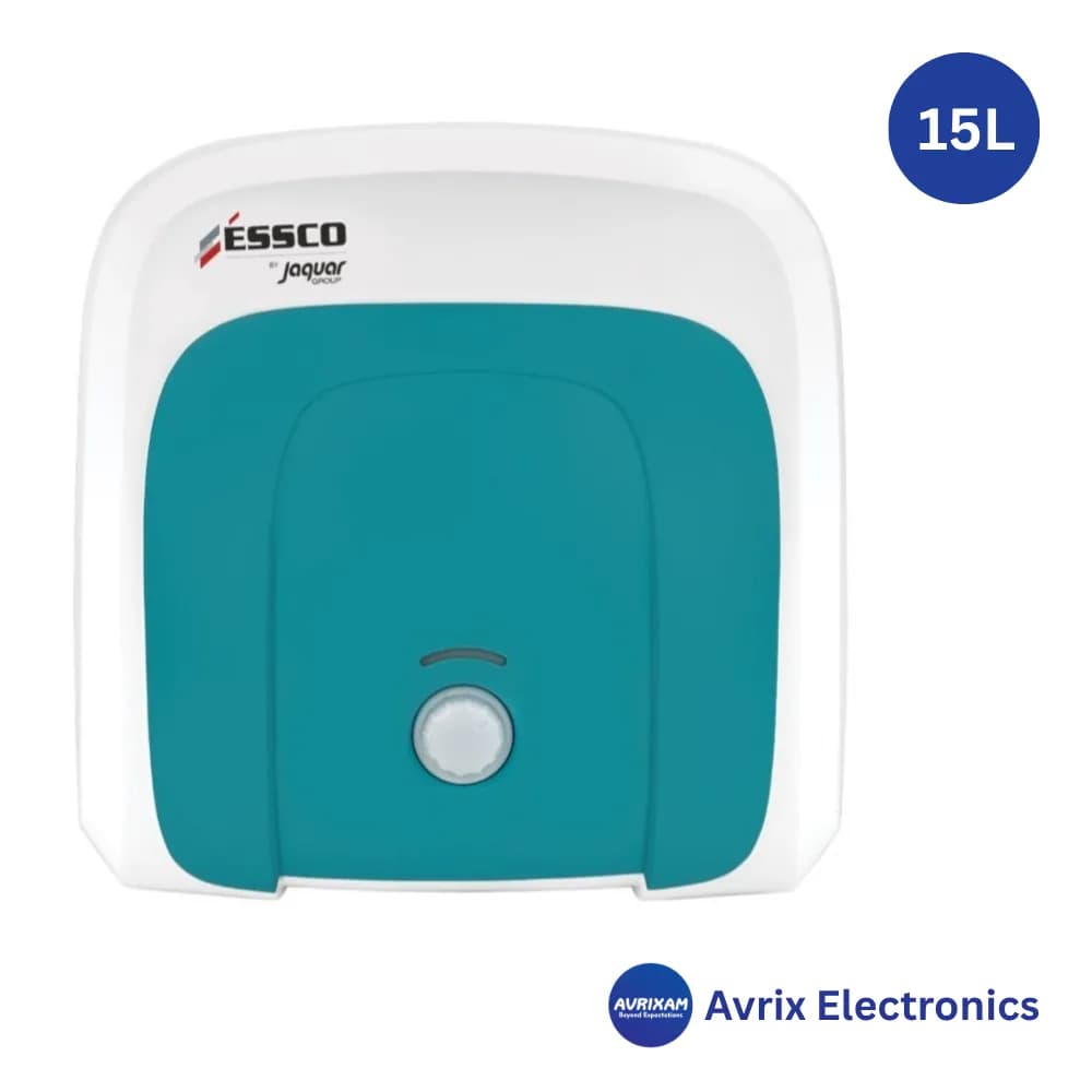 Jaquar Essco Bria 15L Water Geyser, Warranty 7 Years on Tank, 4 Years on Element and 2 Years on Product - Avrix Electronics